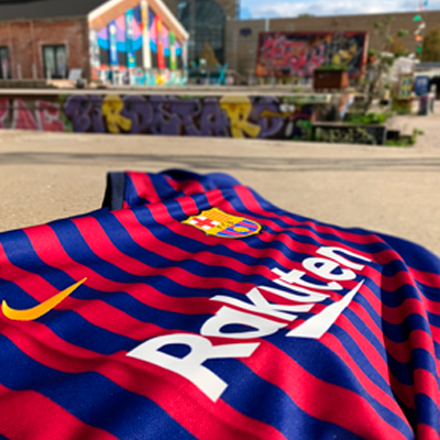 Le maillot de Barcelone Le maillot de Barcelone